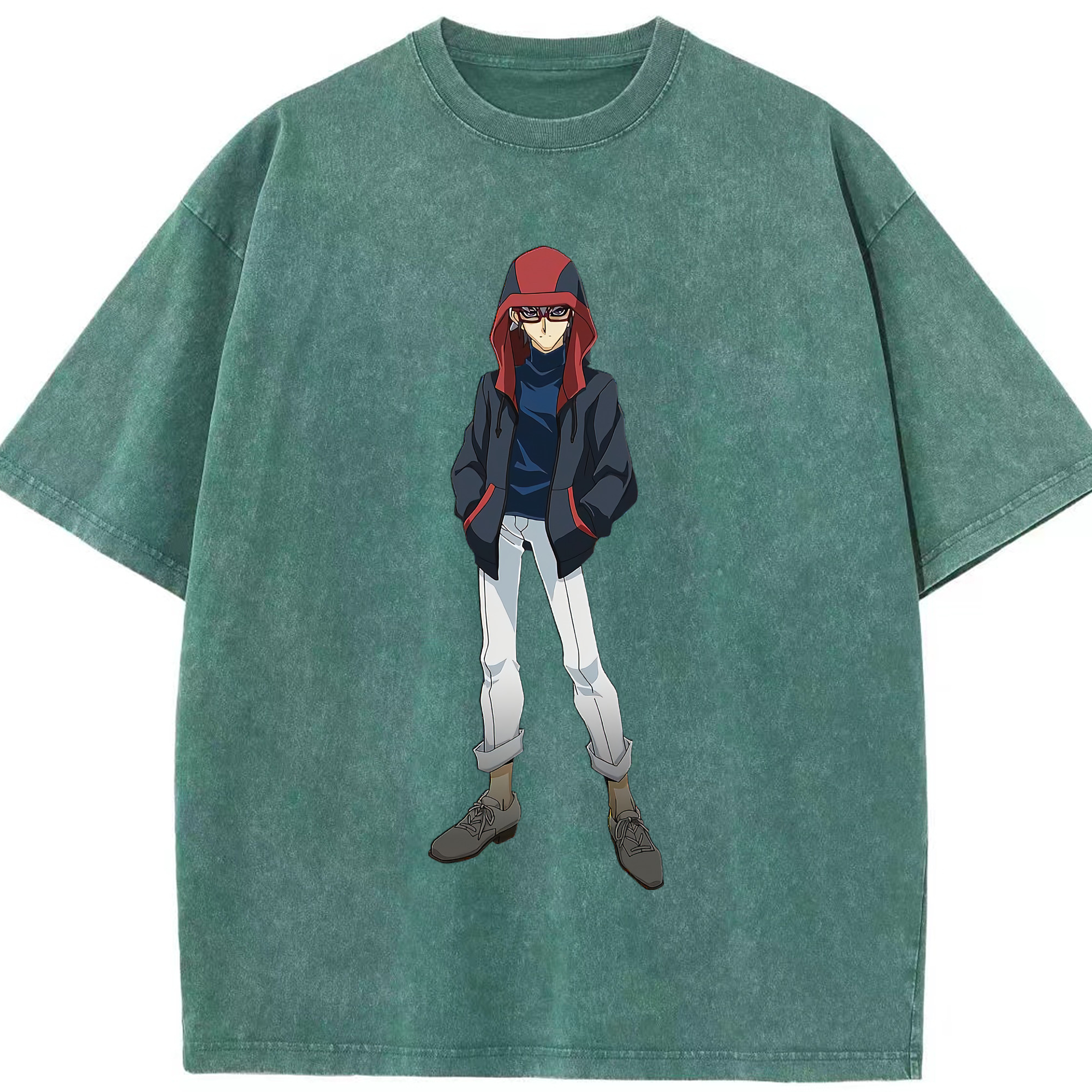 （画像用） 遊☆戯☆王 Yu-Gi-Oh! 綿100% ヴィンテージ風 半袖Tシャツ（フロントプリント）